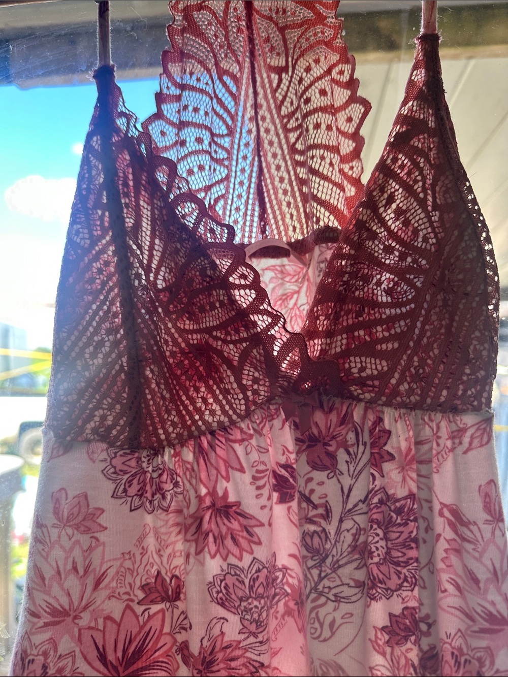 La Vie En Rose Pink Lace Bralette
